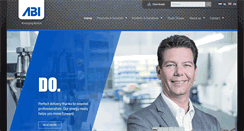 Desktop Screenshot of abi.nl