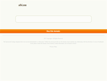 Tablet Screenshot of abi.nu