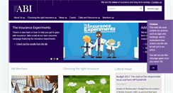 Desktop Screenshot of abi.org.uk