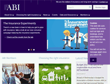 Tablet Screenshot of abi.org.uk